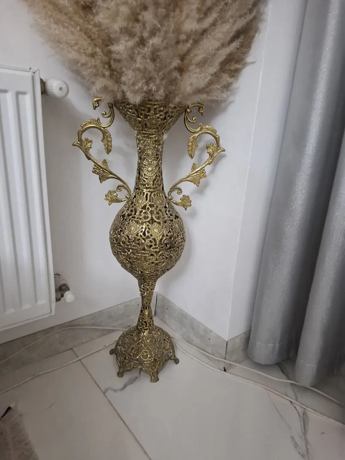 گلدان برنز|صنایع دستی و سایر لوازم تزئینی|مشکین‌دشت, |دیوار