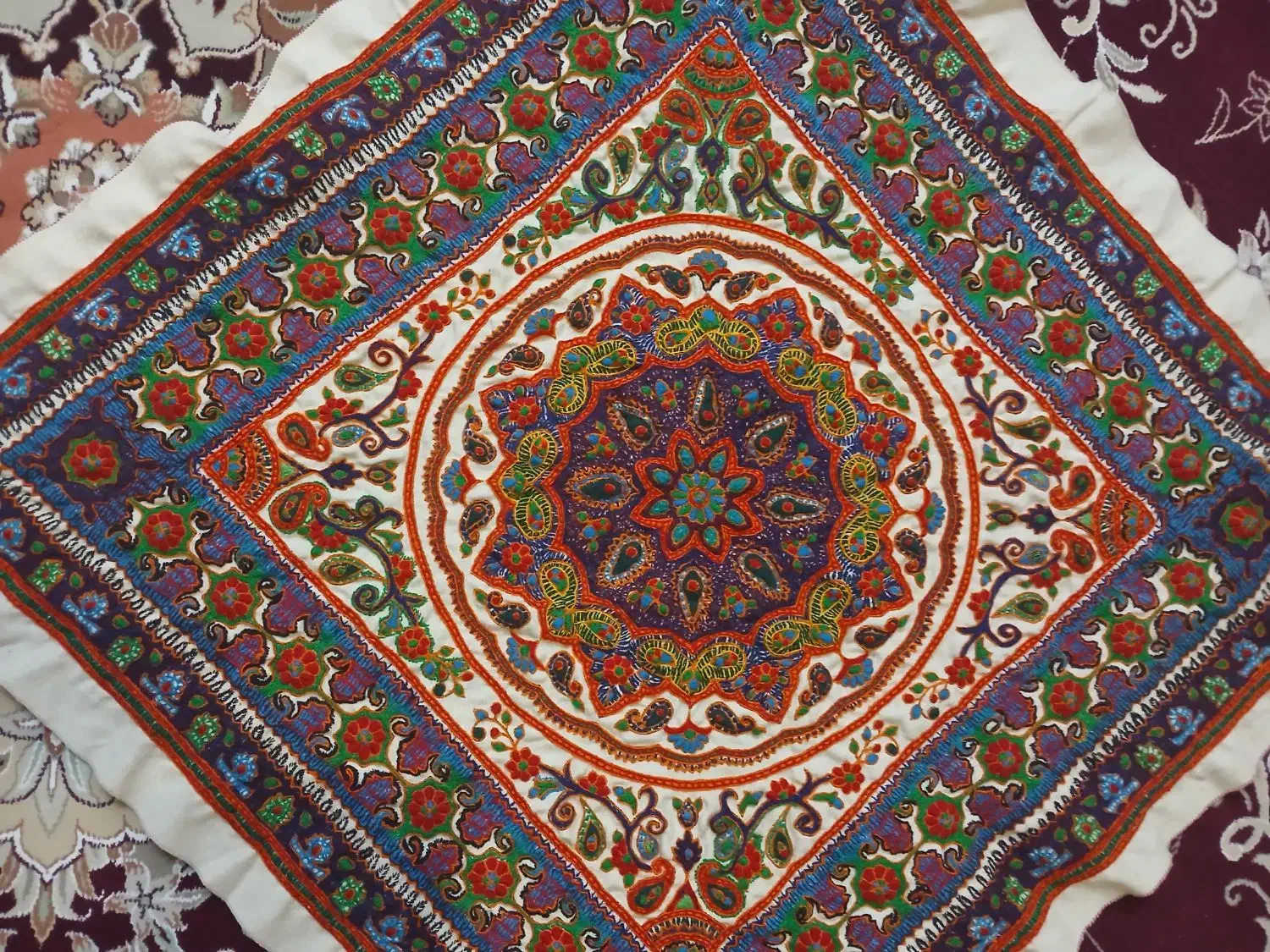 پته. بقچه|پرده، رانر، رومیزی|سیرجان, |دیوار