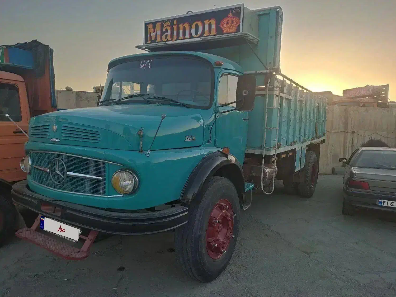 بنز باری تک عراقی مدل ۶۰|خودرو سنگین|کرمانشاه, |دیوار