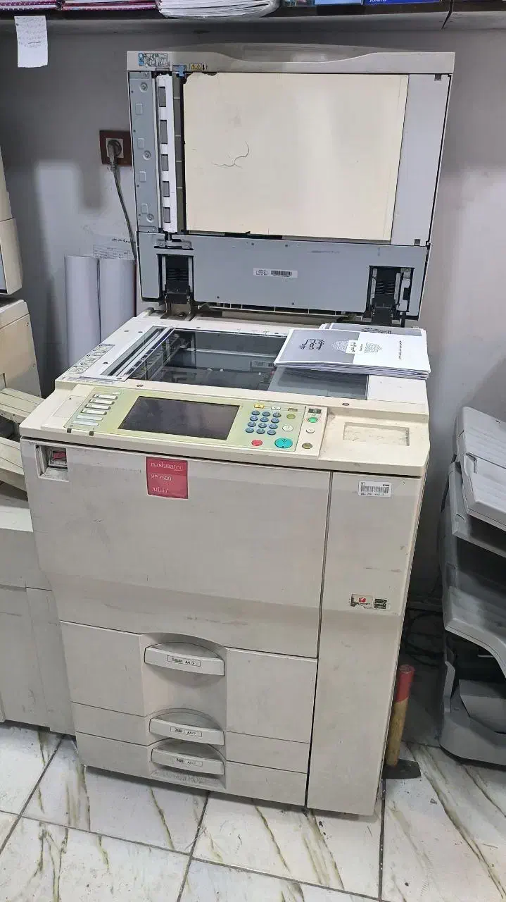 2عدد دستگاه ریکو7500|پرینتر، اسکنر، کپی، فکس|زابل, |دیوار
