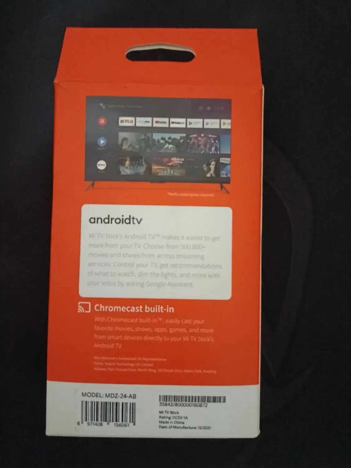 اندروید باکس شیامی  mi tv stick|صوتی و تصویری|شیراز, شهرک مهدی‌آباد|دیوار