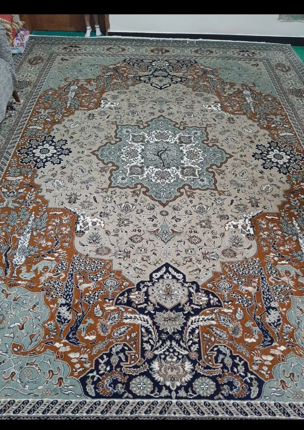 فرش ۱۲متری ۵۰۰ شانه|فرش|سامان, |دیوار