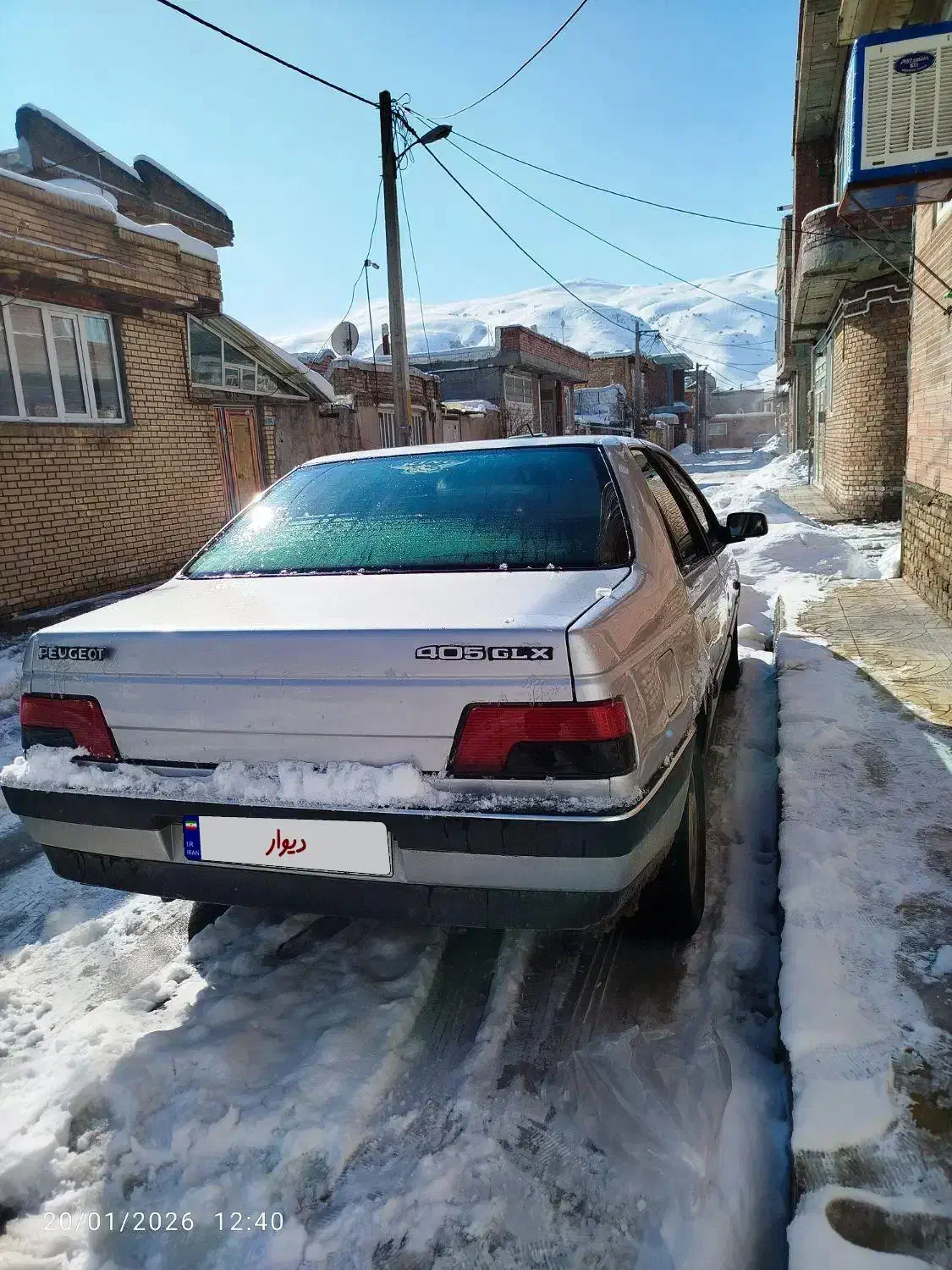 ماشین 405مدل84|خودرو سواری و وانت|پیرانشهر, |دیوار