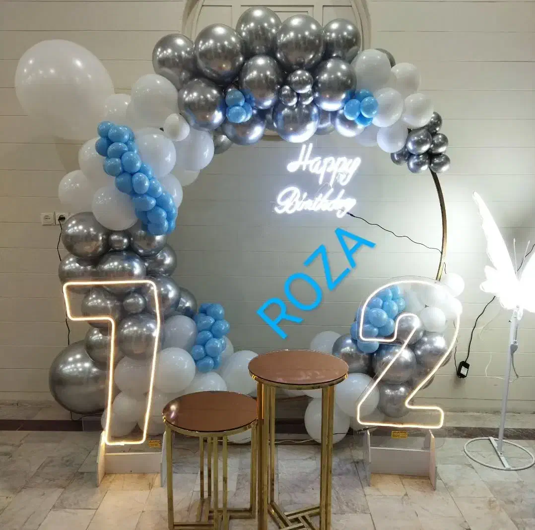 بادکنک آرایی نامزدی  افتتاحیه گل آرایی تعیین جنسیت|خدمات پذیرایی، مراسم|سمنان, |دیوار