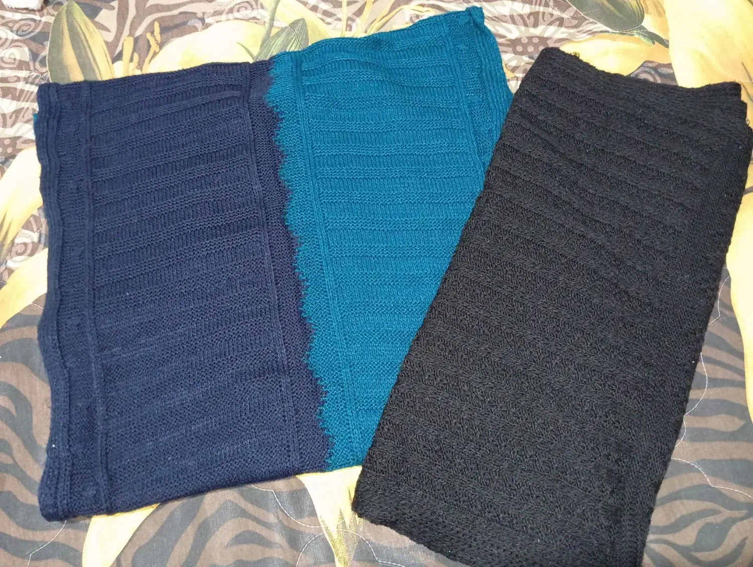 دوعددشال بافت درحدنو|لباس|حمیدیا, |دیوار