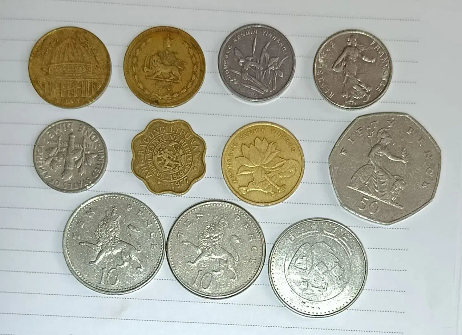 سکههای قدیمی و خارجی|کلکسیون اشیاء عتیقه|قم, پردیسان|دیوار