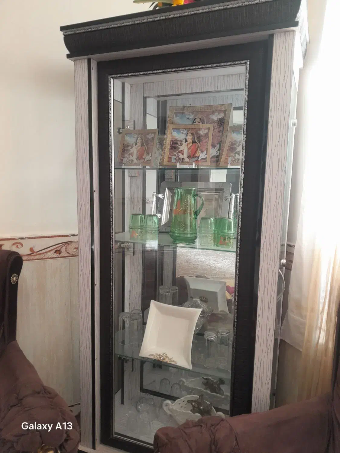 بوفه|بوفه، ویترین، کنسول|اسفراین, |دیوار