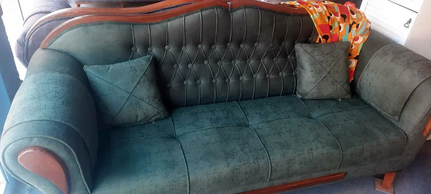 مبلمان خانه فیروزه ای|مبلمان خانگی و میز عسلی|چناران, |دیوار