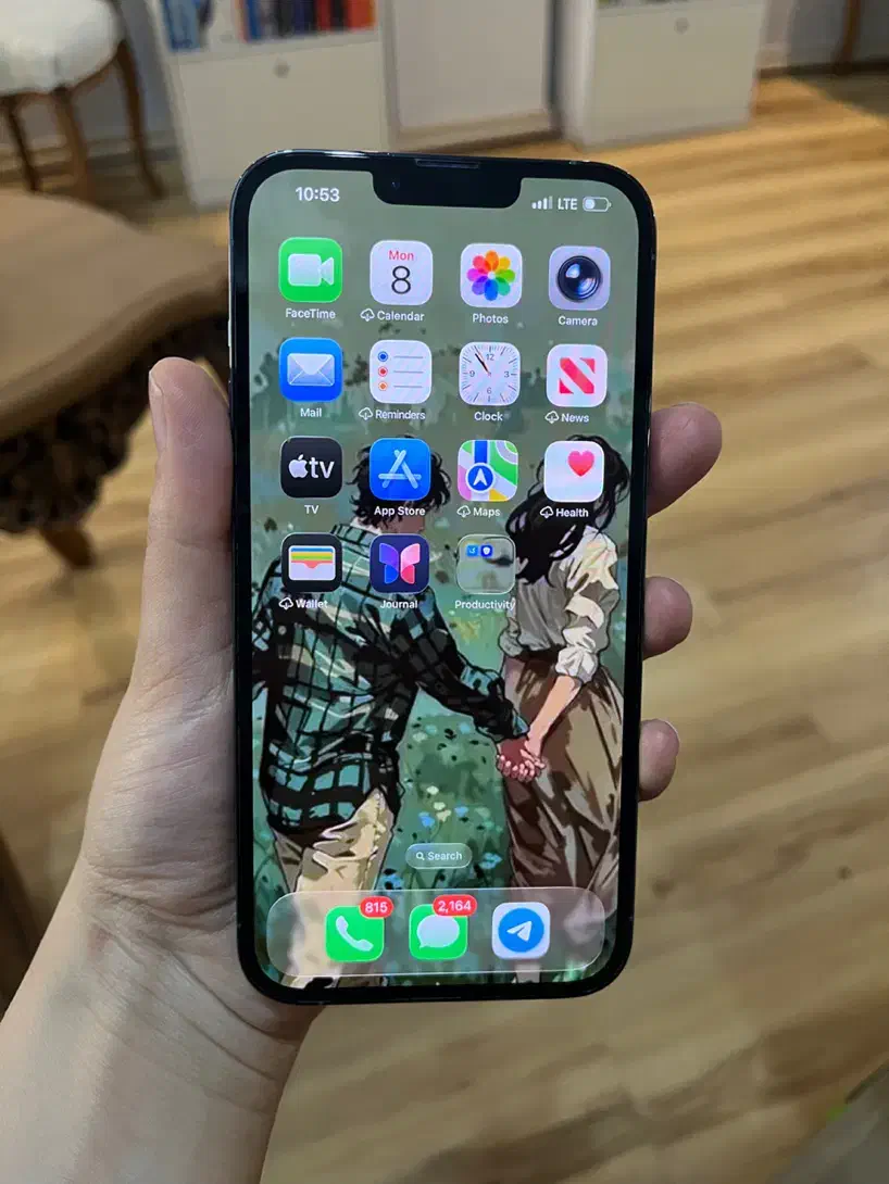 آیفون ۱۳ پرومکس 128 تک سیم کاملاً سالم در حد نو|موبایل|تهران, الهیه|دیوار