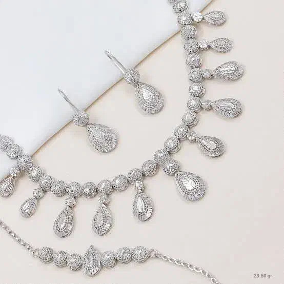 سرویس نقره/نقره/نیم ست نقره|جواهرات|خوی, |دیوار