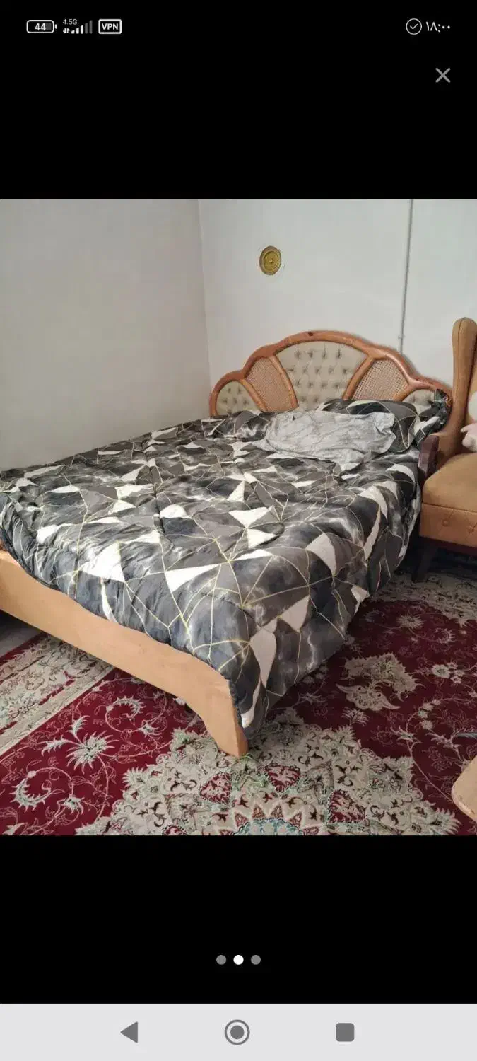 تخت خواب|تخت و سرویس خواب|تربت‌حیدریه, پائین ولایت|دیوار