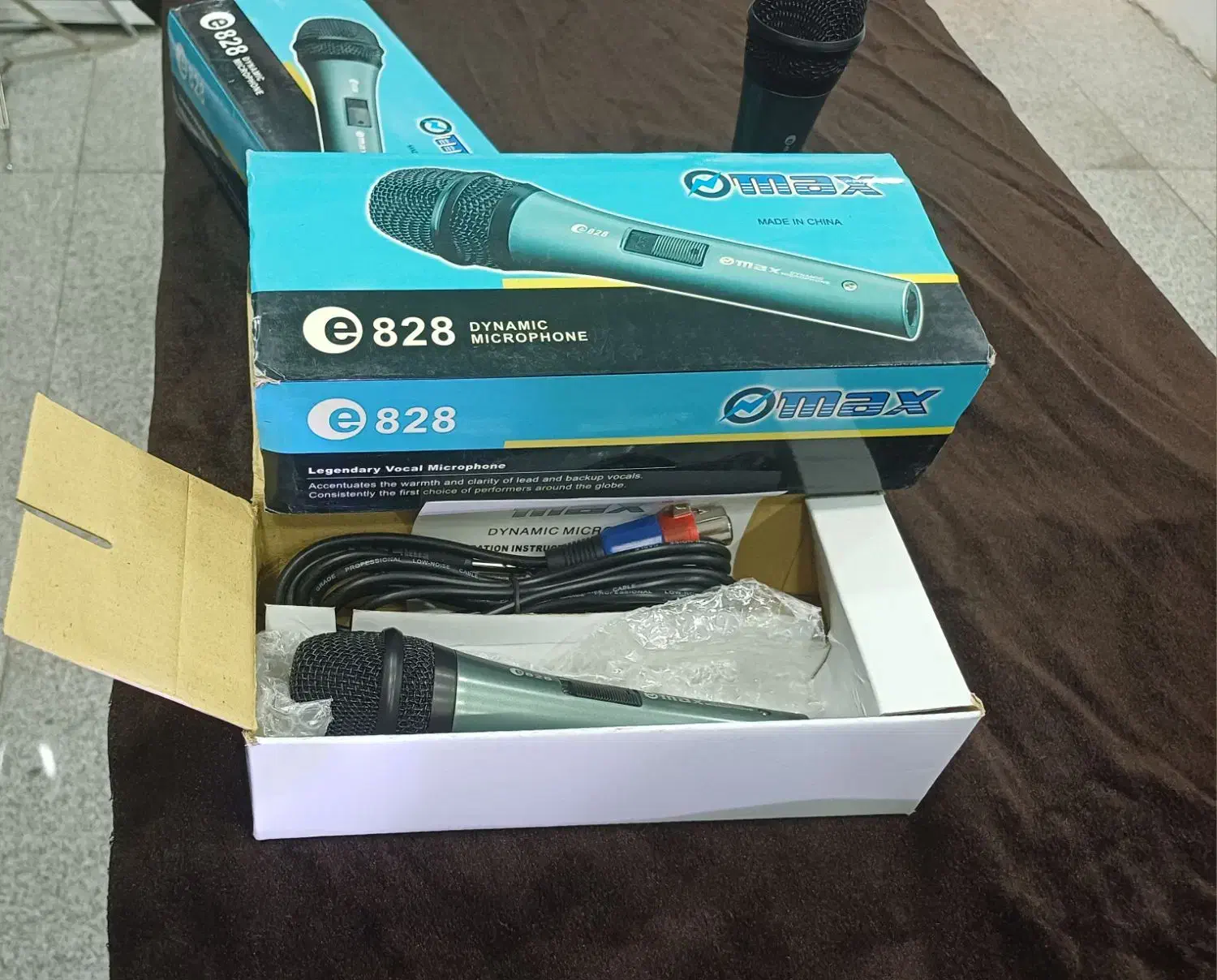 میکروفن باسیم دینامیکی مکس مدل ۸۲۸|سیستم صوتی خانگی|تهران, لاله زار|دیوار