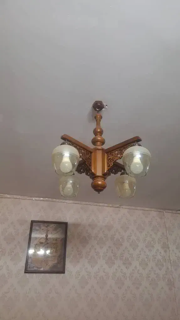 لوستر|لوستر و چراغ آویز|آباده, |دیوار