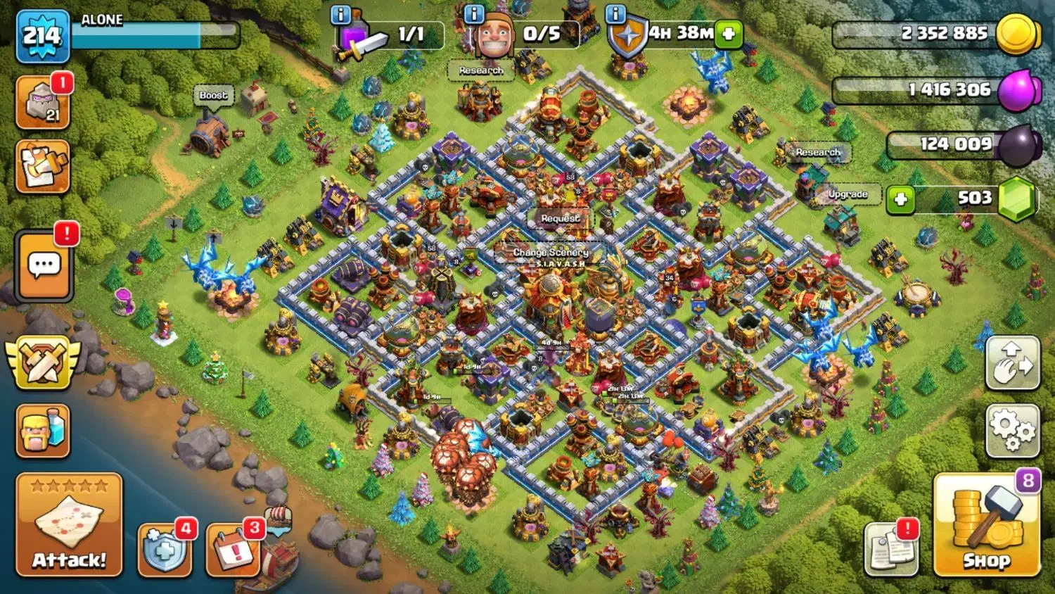 اکانت کلش|کنسول، بازی ویدئویی و آنلاین|اراک, |دیوار