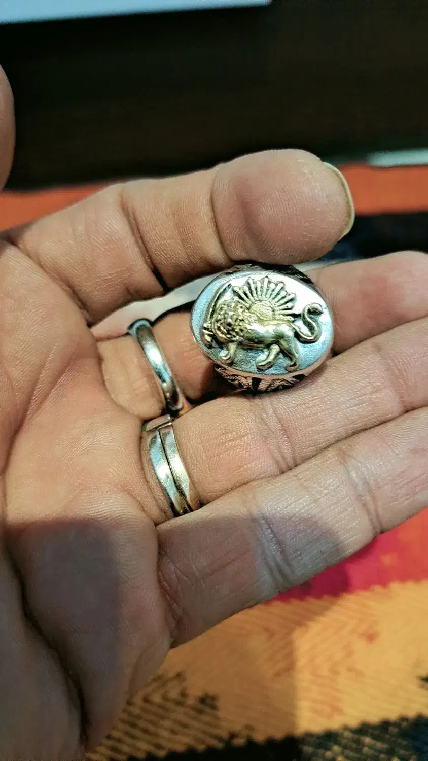 انگشتر شیروخورشید|جواهرات|اصفهان, چرخاب|دیوار