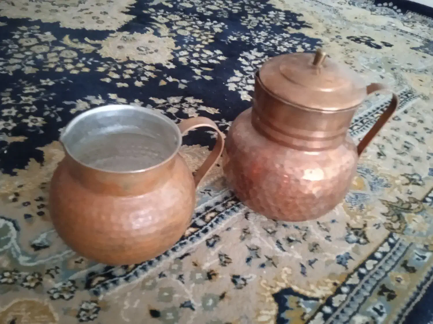 دو عدد تنگ مسی|ظروف پخت‌وپز|خرم‌آباد, |دیوار