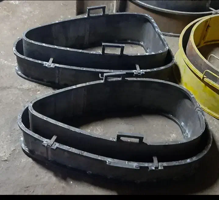 قالب لوله کَوَل قناتی پایه فنس رایزر درب چاه|مصالح و تجهیزات ساختمان|رزن, |دیوار