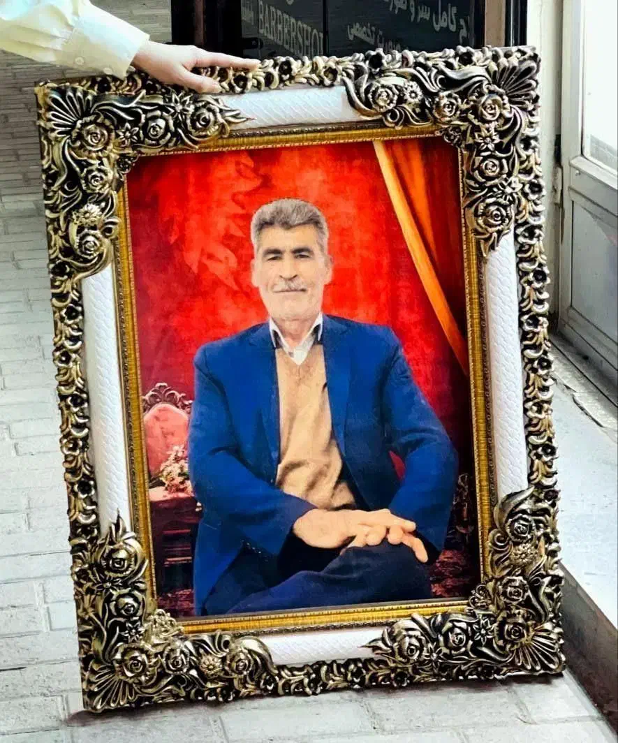 تابلو فرش چاپ عکس یادبود مرحوم و اموات ترحیم|تابلو فرش|قم, ارم|دیوار