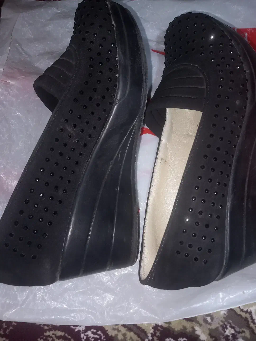 کفش مجلسی نگین دار زنانه سایز 38|کیف، کفش، کمربند|اردبیل, |دیوار