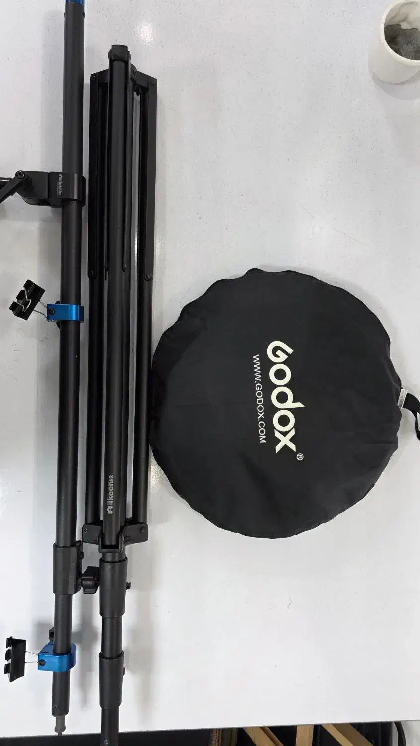 رفلکتور و هولدر گودکس|دوربین عکاسی و فیلم‌برداری|قدس, شهر‌قدس|دیوار