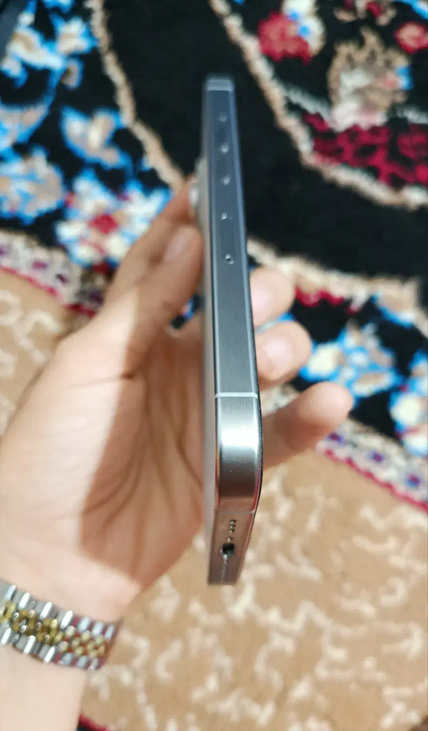 گوشی آیفون 15پرو سفید|موبایل|رامهرمز, |دیوار