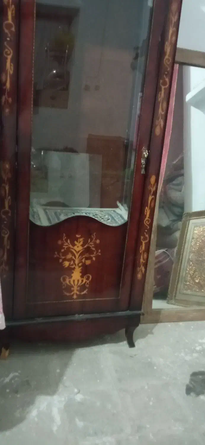 گنجه بوفه معرق|بوفه، ویترین، کنسول|بیرجند, |دیوار