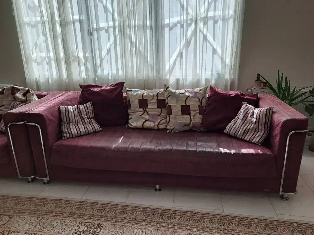 مبل ۷ نفره تخت شو ترکی استقبال|مبلمان خانگی و میز عسلی|تهران, حکیمیه|دیوار