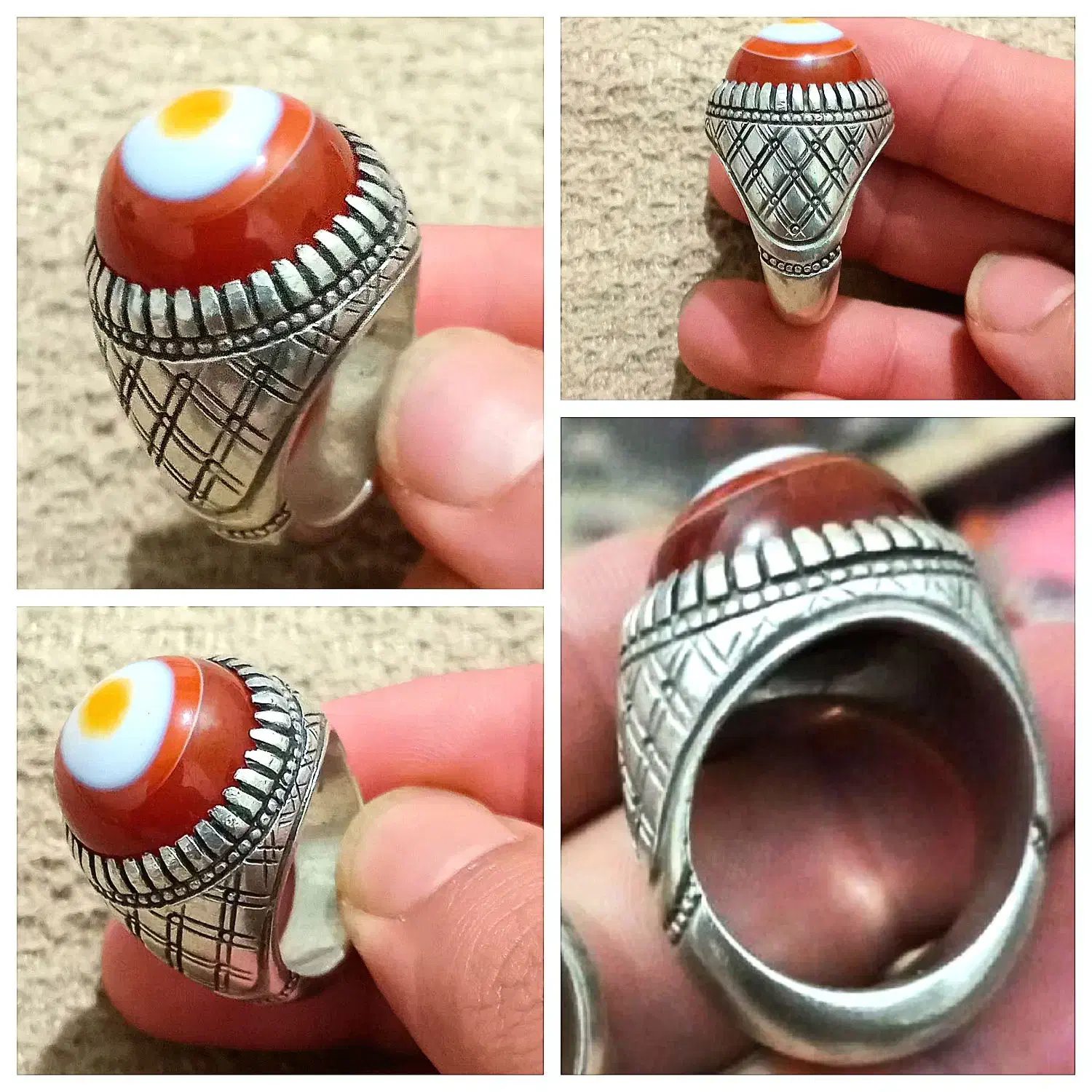 انگشتر نقره دست ساز|جواهرات|اهواز, پردیس دو|دیوار