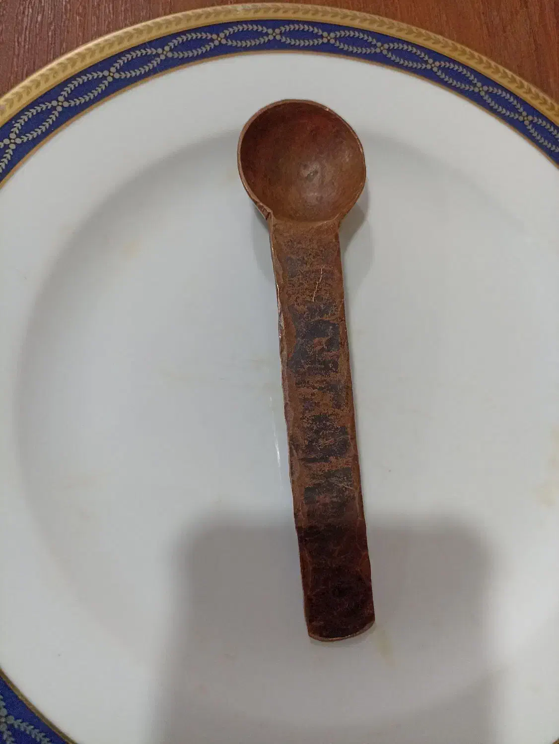 سه عدد قاشق بستنی مسی آنتیک|کلکسیون اشیاء عتیقه|تبریز, |دیوار