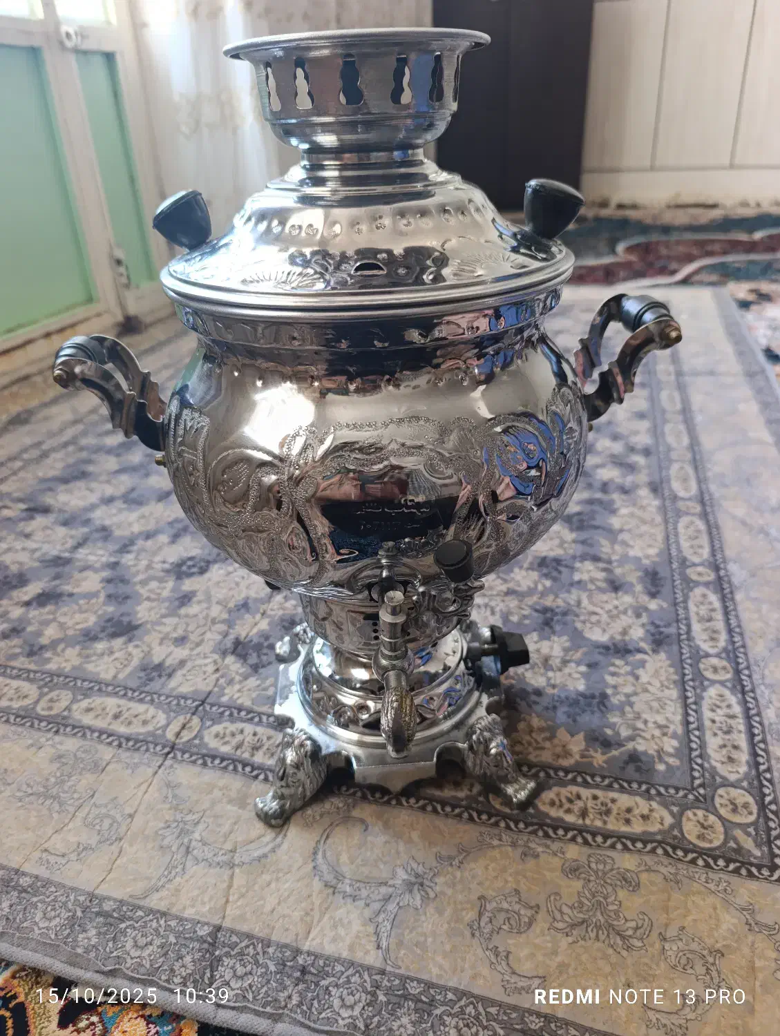 سماورگازی درحدنو|سماور، چای‌ساز، قهوه‌ساز|خرم‌آباد, |دیوار