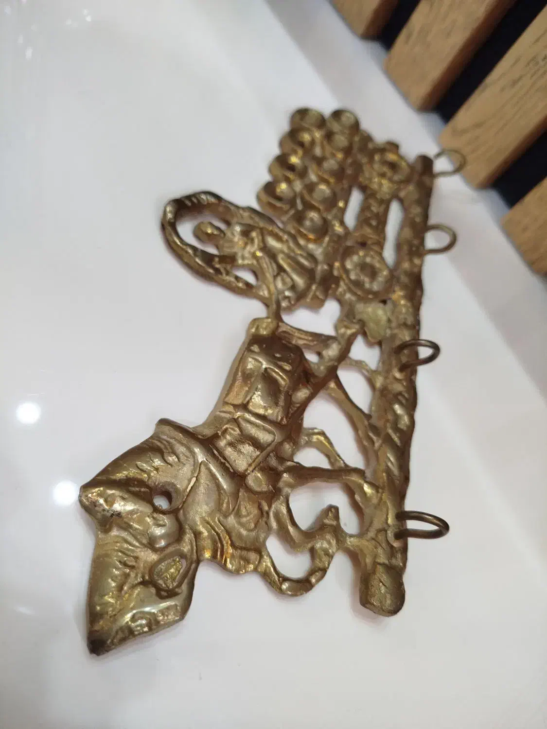 جا کلیدی دیواری برنز|ساعت دیواری و تزئینی|اهر, |دیوار