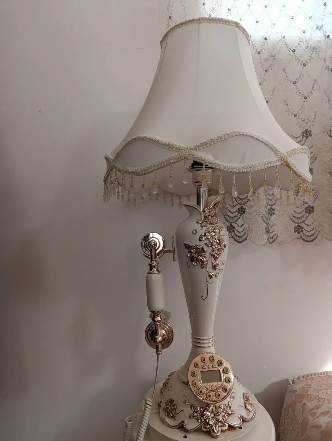 آباژورتلفنی|چراغ خواب و آباژور|قم, نخودی|دیوار