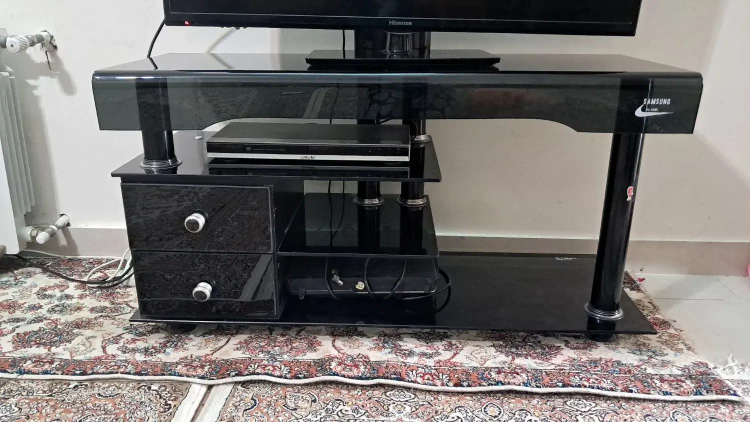 میز تی وی|میز تلویزیون|قم, باغ کرباسی|دیوار