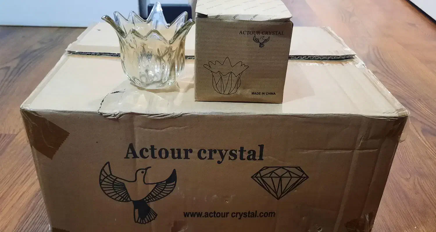 لاله لوستر مارکActour crystal ساخت چین ،داخل کارتن|لوستر و چراغ آویز|تهران, شهرک آپادانا|دیوار