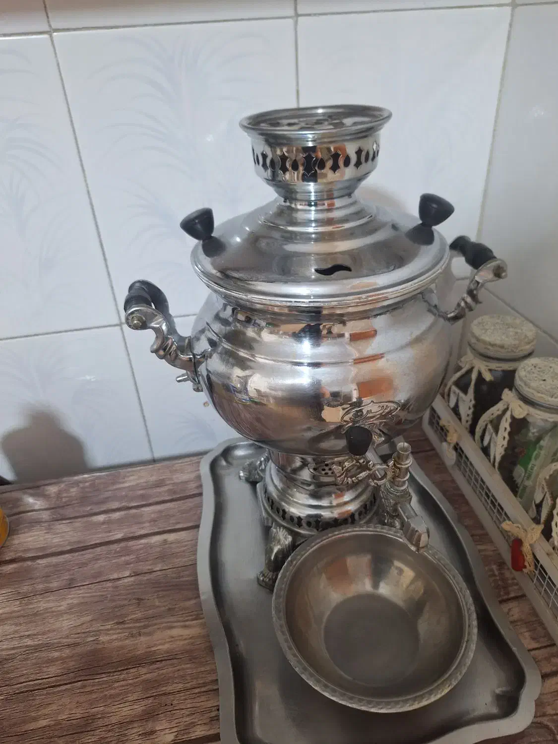 سماور۶ لیتری|سماور، چای‌ساز، قهوه‌ساز|دورود, |دیوار