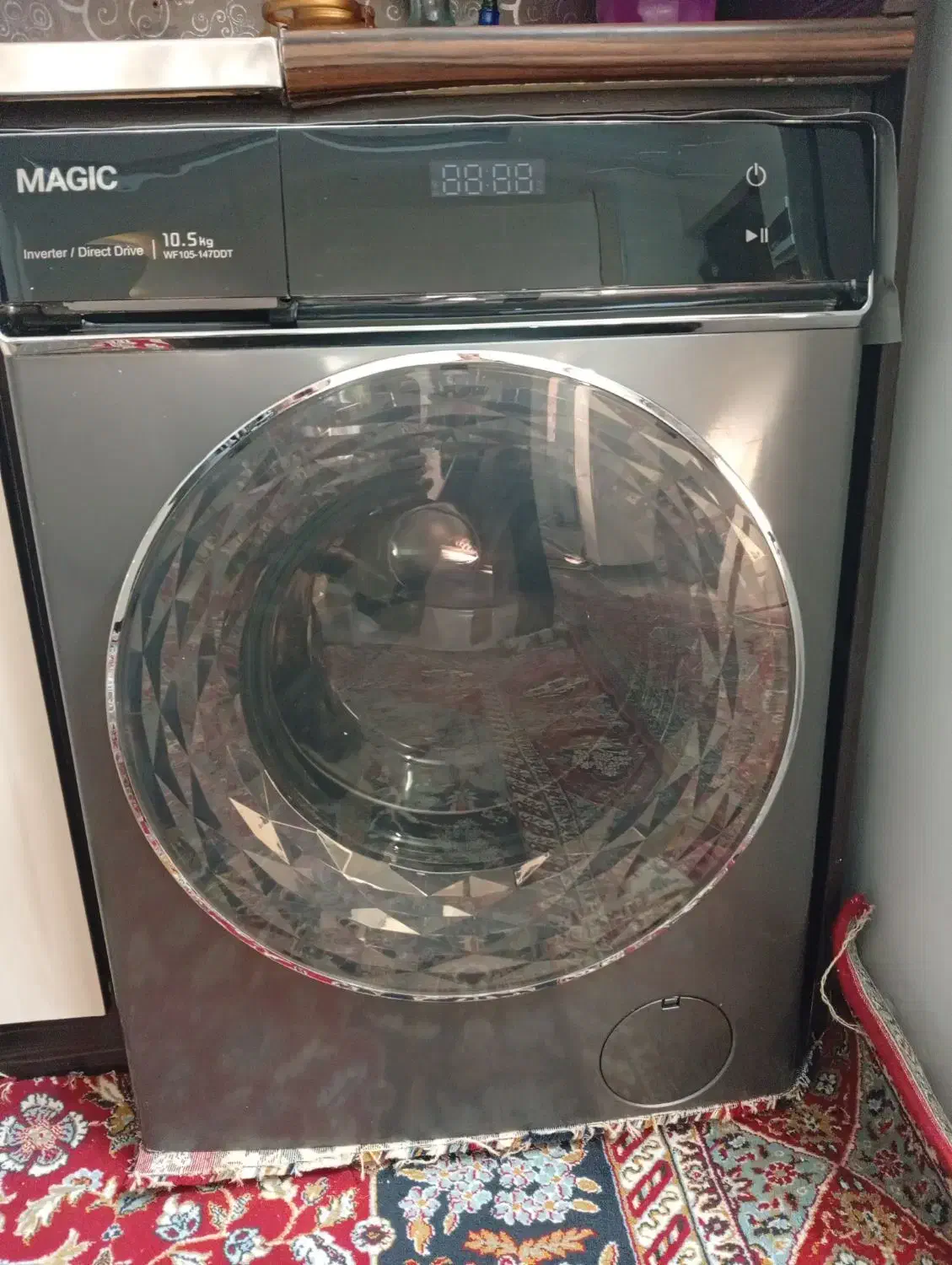 لباسشویی مجیک ۱۰ گیلو نیم|ماشین لباسشویی و خشککن لباس|برخوار, |دیوار