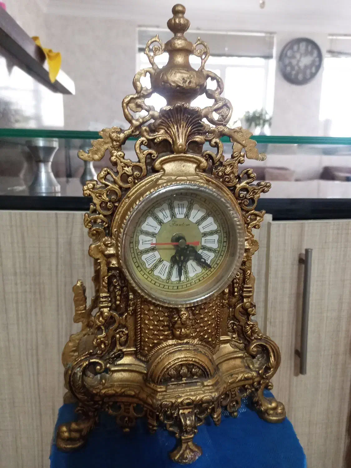 ساعت آلیاژ طرح برنج|ساعت دیواری و تزئینی|مشهد, ادیب نیشابوری (شهرک غرب)|دیوار