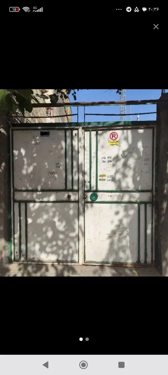 درب باغی باغ کارگاه آهنی بزرگ ۳متری|مصالح و تجهیزات ساختمان|مشهد, شهید معقول|دیوار