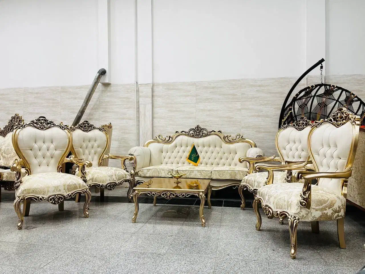 مبل سلطنتی ماهور// مقاوم در برابر رطوبت* و گرما|مبلمان خانگی و میز عسلی|همدان, |دیوار