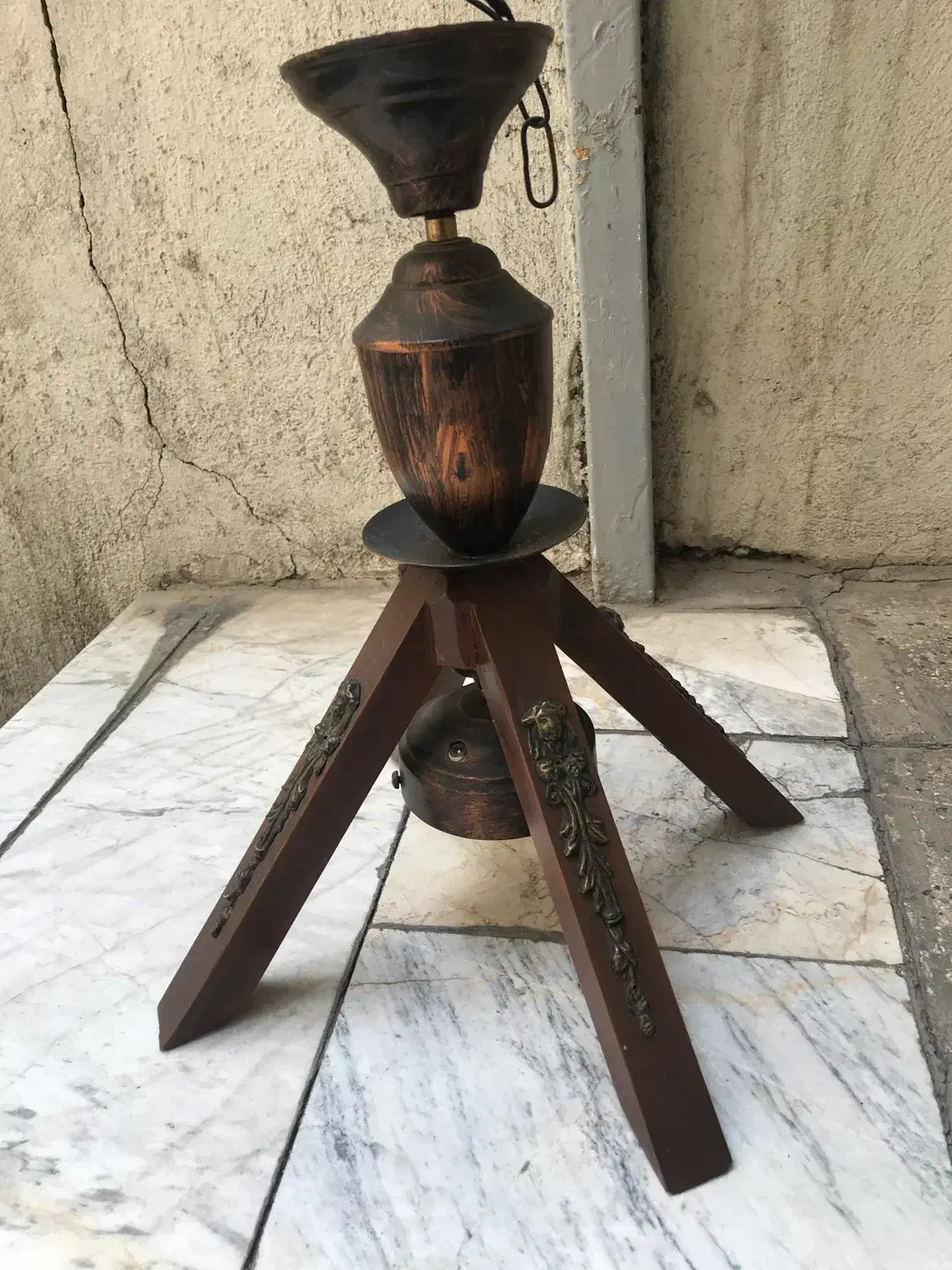 لوستر چوبی|لوستر و چراغ آویز|تهران, بریانک|دیوار