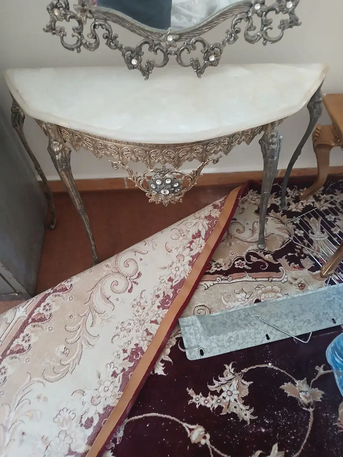 میز کنسل اینه برنز|مبلمان خانگی و میز عسلی|تبریز, |دیوار