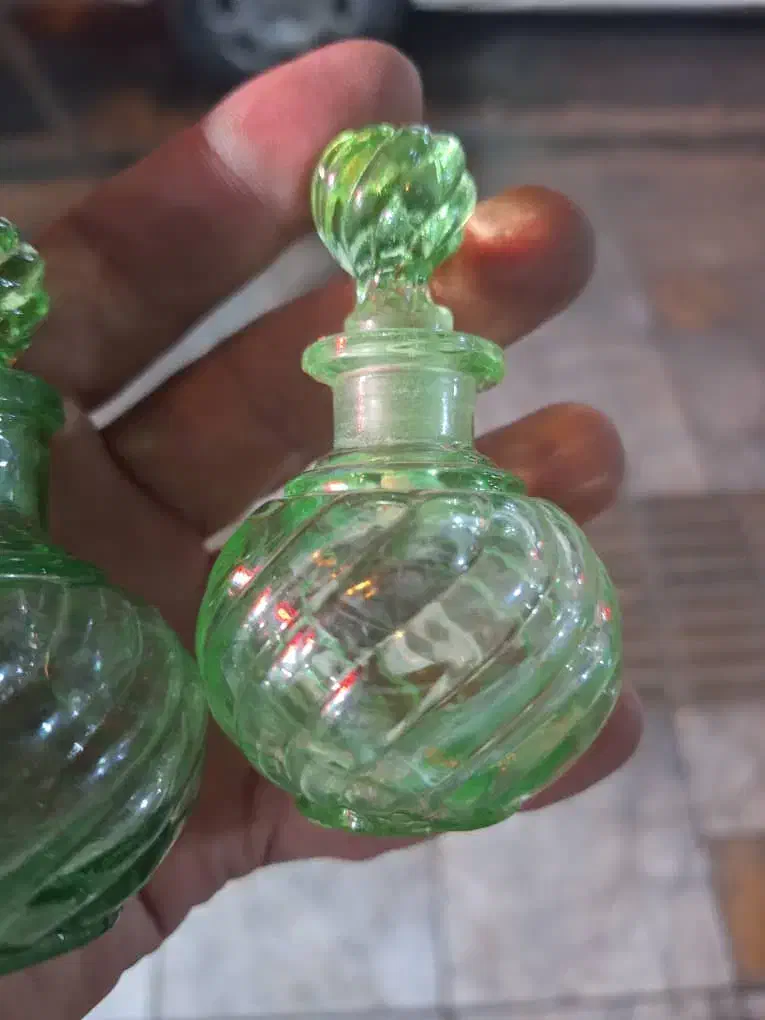 یک جفت عطردان روسی کوچک و فسقلی|کلکسیون اشیاء عتیقه|تهران, خزانه|دیوار