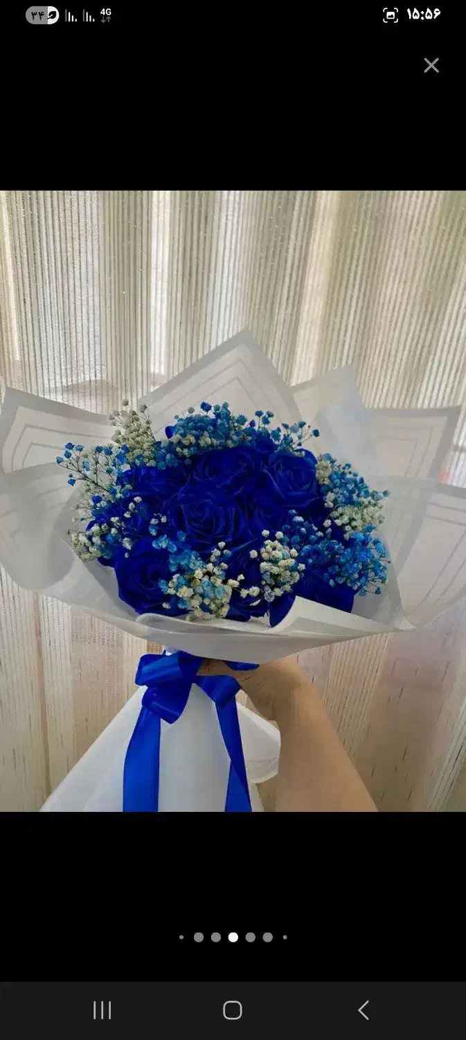 گل رز روبانی|گل مصنوعی|بناب, |دیوار