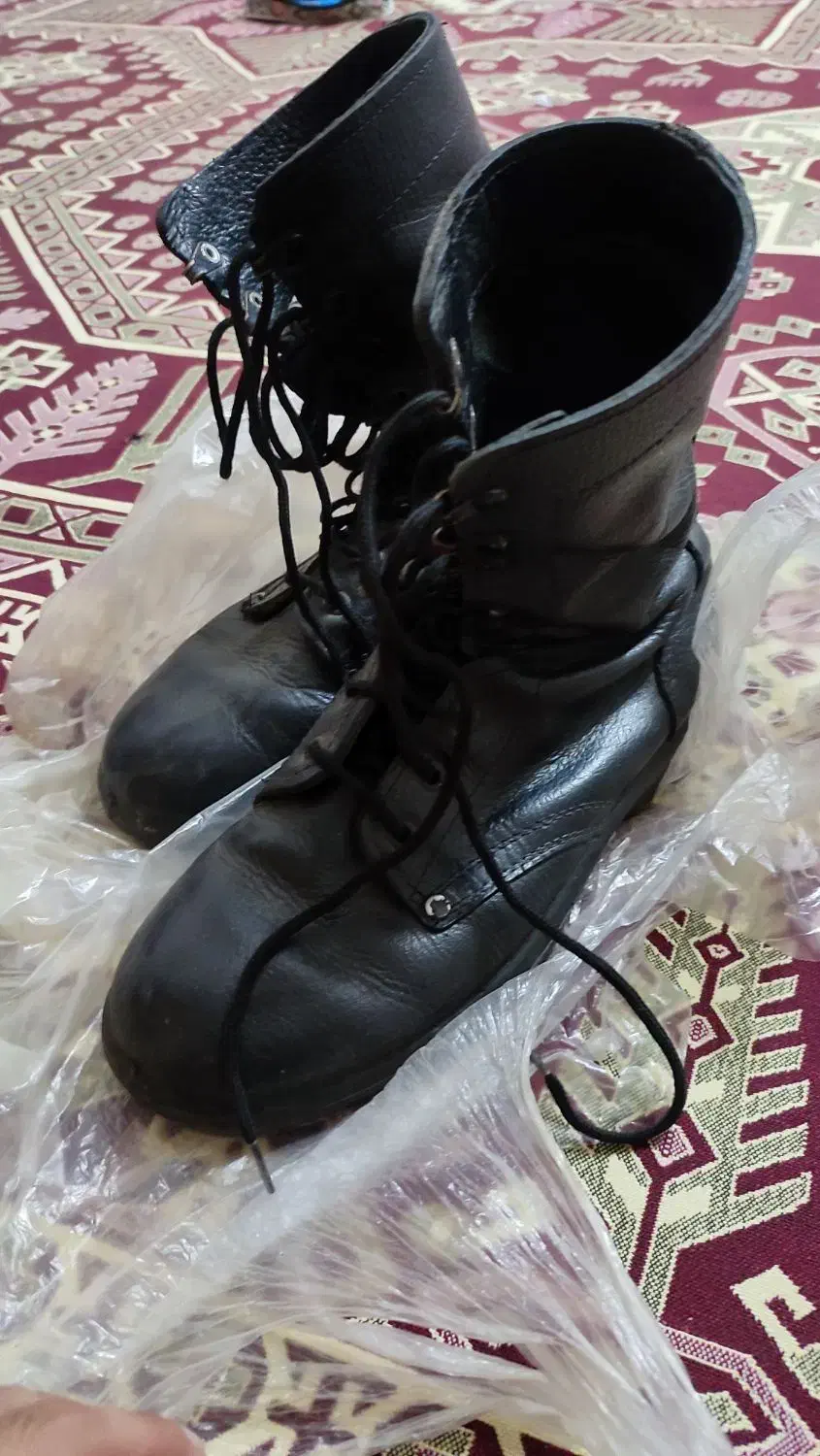 پوتین سربازی سایز ۴۳|کیف، کفش، کمربند|گنبد کاووس, |دیوار