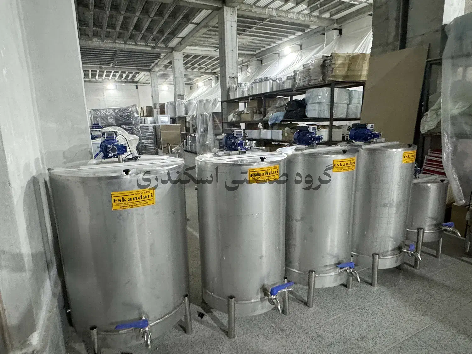 دیگ پاتیل شیر جوش ، پخت و پز کشک پروسس تانک 300|ظروف پخت‌وپز|رشت, نامجو|دیوار