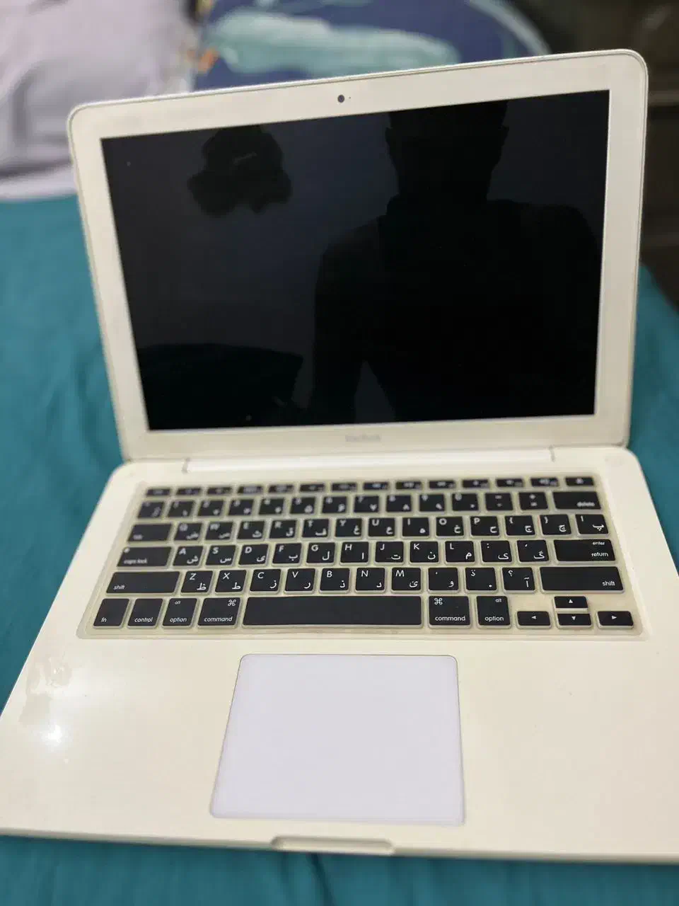 لپ تاپ اپل مک بوک ایر سفید سالم|رایانه همراه|تهران, آجودانیه|دیوار