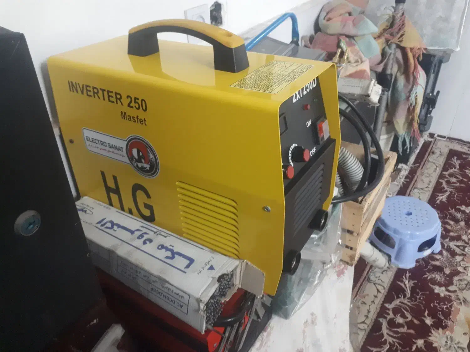 دستگاه جوش ۲۵۰ امپر HG ۲۰ ماسفت|ابزارآلات|مشهد, رده|دیوار