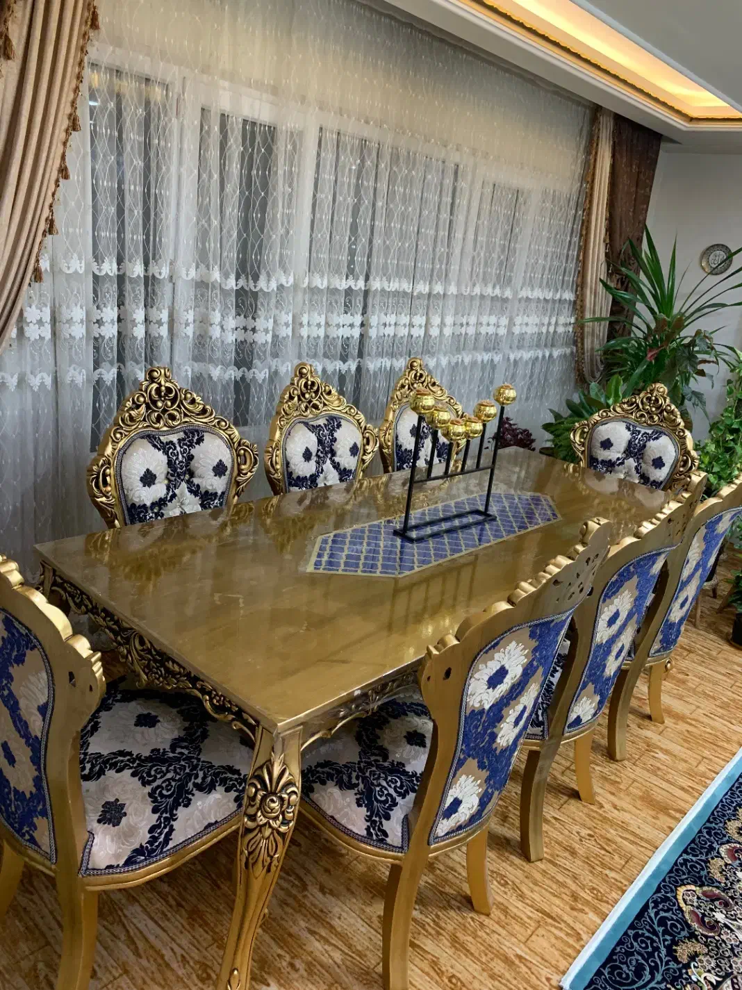 میز نهارخوری ۸نفره|میز و صندلی غذاخوری|سنندج, |دیوار