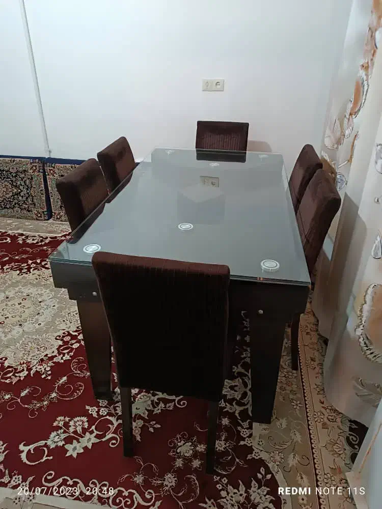 میز غذاخوری|میز و صندلی غذاخوری|ملایر, |دیوار