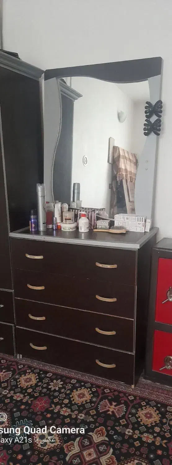 دراور سالم فروشی بااینه بزرگ|جاکفشی، کمد، دراور|تایباد, |دیوار